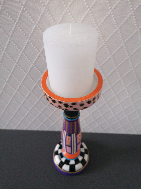 Image 1 of Hand-painted Candle Stands