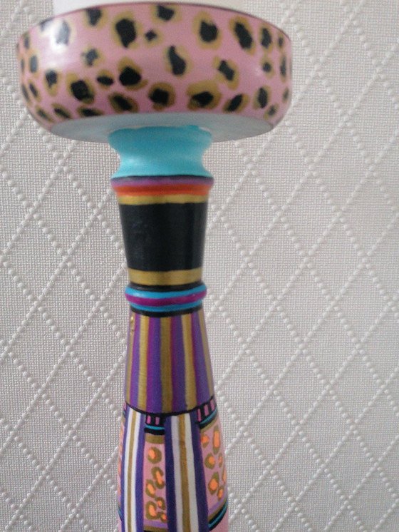 Image 1 of Hand-painted Candle Stands