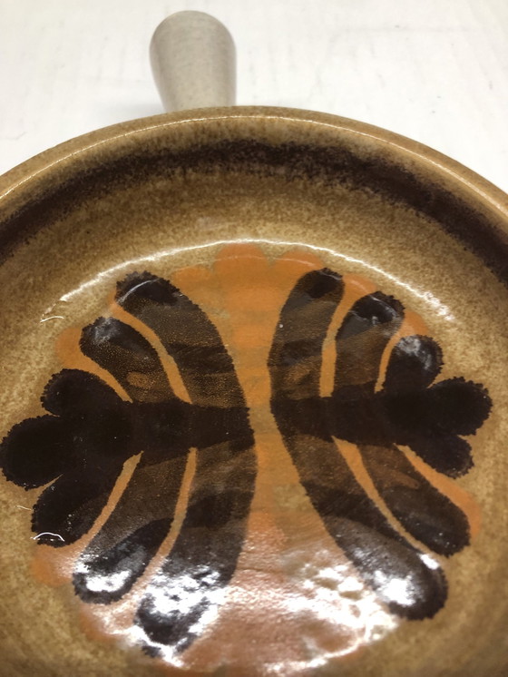 Image 1 of Set di 3 piatti in ceramica vintage in stile caquelon di Pornic, Palmyra Decor.