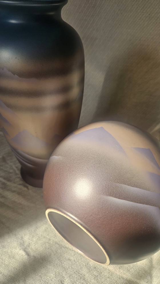 Image 1 of 2 Vintage Otagiri Japan Vases.