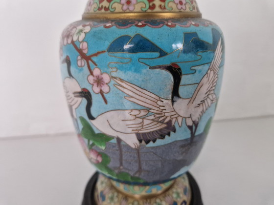 Image 1 of A Pair Of Chinese Closoinné Vases 