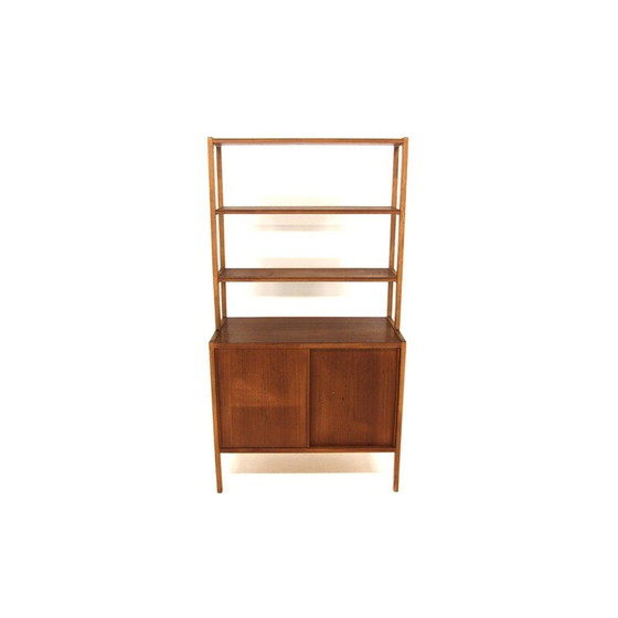 Image 1 of Vintage oak bookcase by Bertil Fridhagen for Bodafors, Sweden 1960