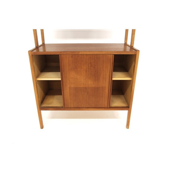 Image 1 of Vintage oak bookcase by Bertil Fridhagen for Bodafors, Sweden 1960