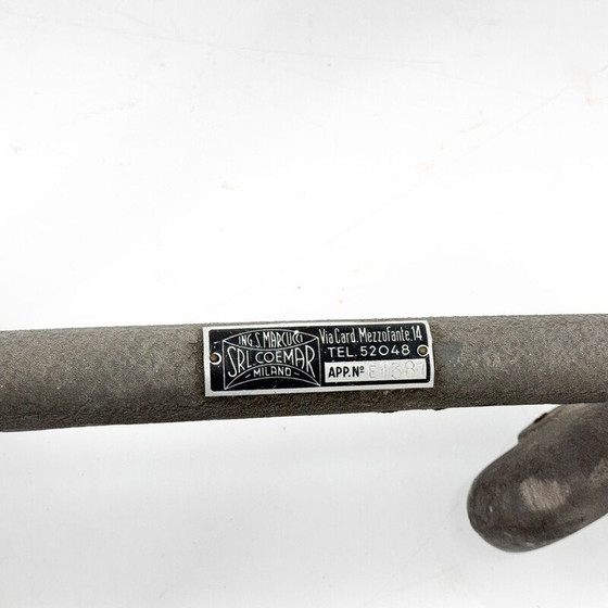 Image 1 of Lampada da terra vintage regolabile in metallo per cinema di S. Marcucci Srl., Italia 1960