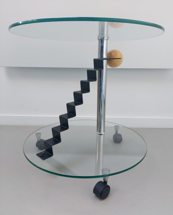 Image 1 of Postmodern Side Table 1980s