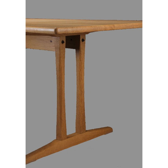 Image 1 of Vintage oak "Shaker" table by Borge Mogensen for Fdb Mobler, Denmark 1960