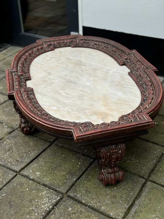 Image 1 of Table de salon vintage de style balinais