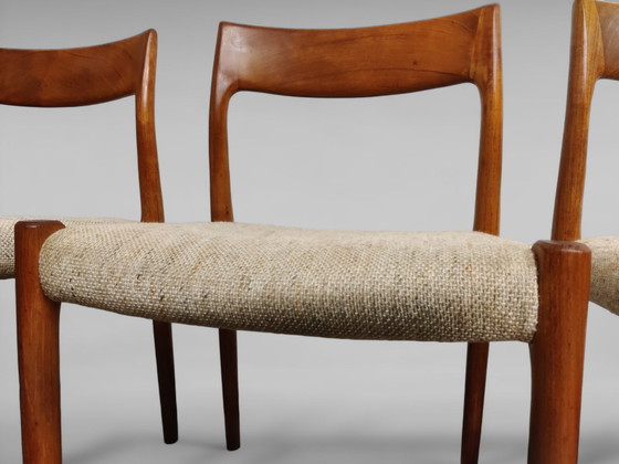 Image 1 of  Dining Chairs Model No. 77 by Niels Otto Møller, Set of 5