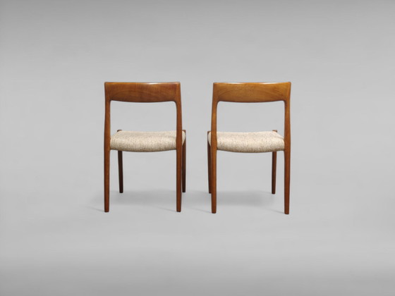 Image 1 of  Dining Chairs Model No. 77 by Niels Otto Møller, Set of 5