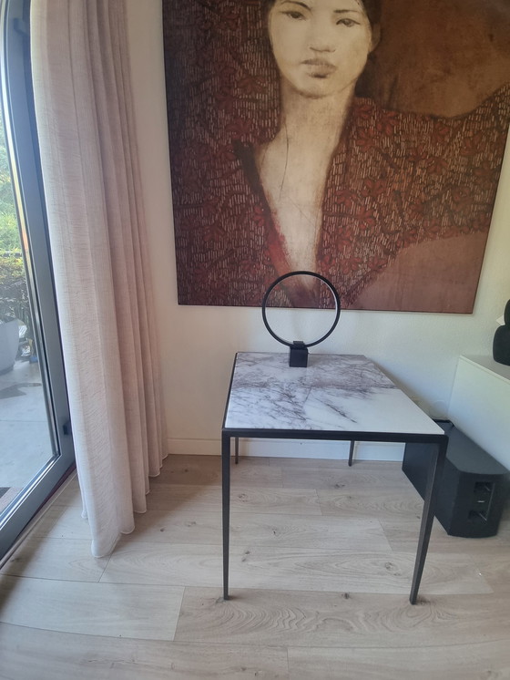 Image 1 of Eichholtz Henley Side Table Marble Top