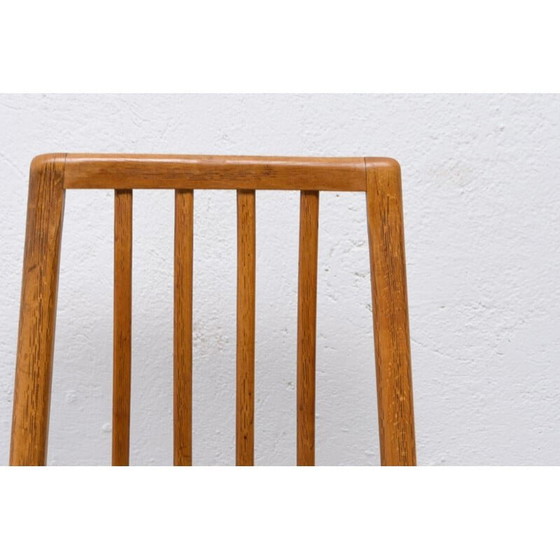 Image 1 of Set di 4 sedie da pranzo in legno di faggio della metà del secolo scorso, Cecoslovacchia, anni '60