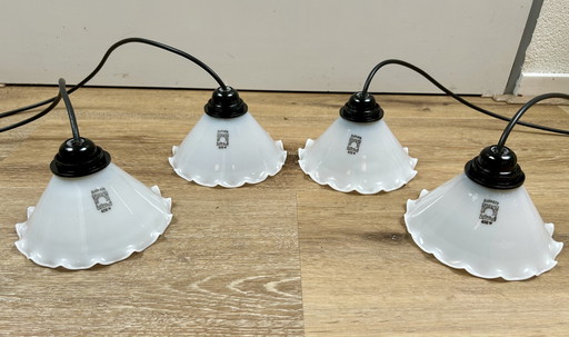 Milky Glass Pendant Lights