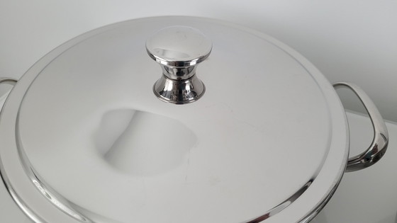 Image 1 of 3x Alfra Alessi Stainless Steel Lids Trays