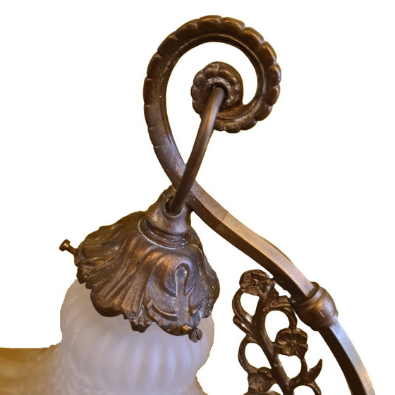 Image 1 of Maison Jansen style table lamp with birds circa 1960