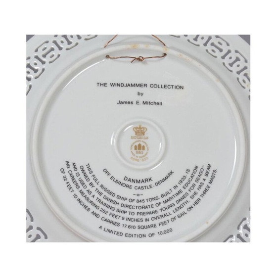 Image 1 of Set di 6 piatti in porcellana vintage Bing &amp; Grondahl