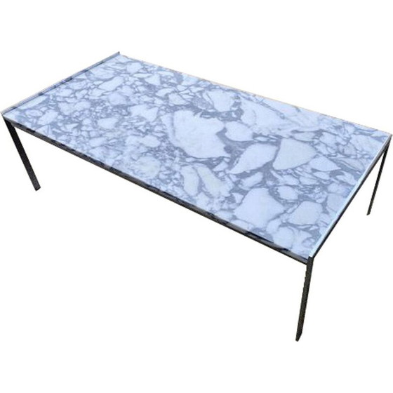 Image 1 of Vintage arabescato marble coffee table by Artifort, 1970