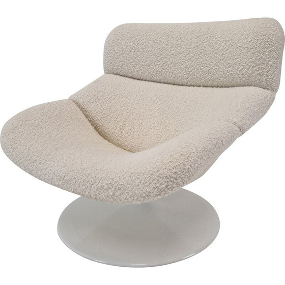 Image 1 of Poltrona vintage in legno massello F518 di Geoffrey Harcourt per Artifort, 1970