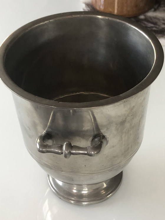 Image 1 of Seau à glace vintage