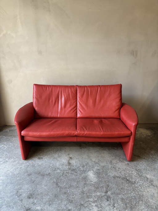 Leolux Antipode Seat In Red Leather