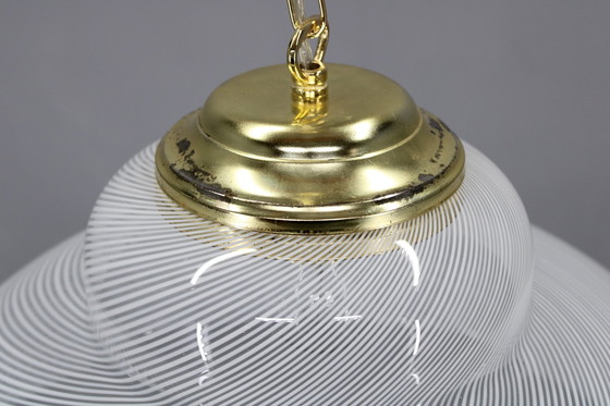 Image 1 of Lámpara colgante de cristal de Murano de la década de 1970 