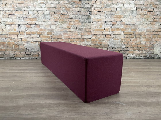 Image 1 of BuzziSpace BuzziCube Flat Quatro purple-red - pouffe