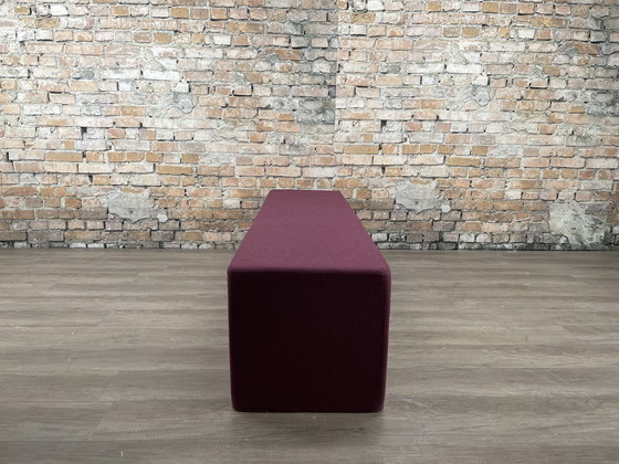 Image 1 of BuzziSpace BuzziCube Flat Quatro purple-red - pouffe