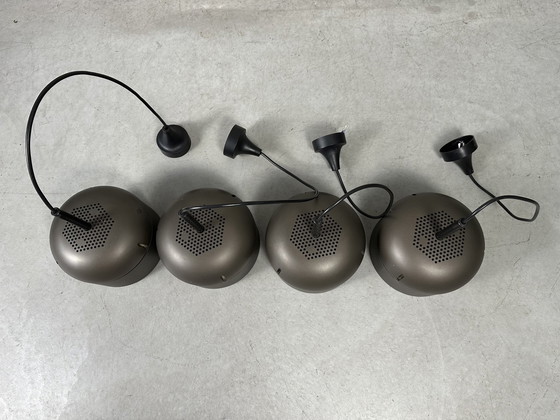 Image 1 of 4x lampes suspendues vintage - STAFF