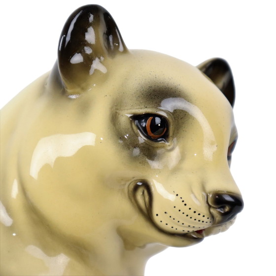 Image 1 of Large Panda Statue Ceramic