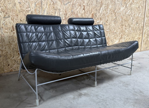 Leolux Volare Leather Two-Seater Sofa