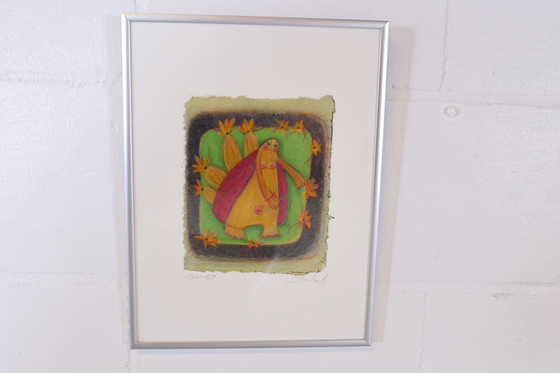 Image 1 of Sabine Tuchel serigraph W32