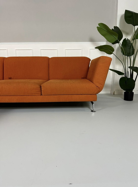 Image 1 of Brühl Moule corner sofa fabric sofa couch sleeping function