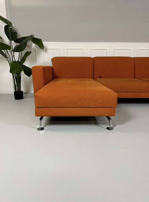 Brühl Moule corner sofa fabric sofa couch sleeping function