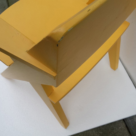 Image 1 of Vintage Faceted Children's Chair, 1980s