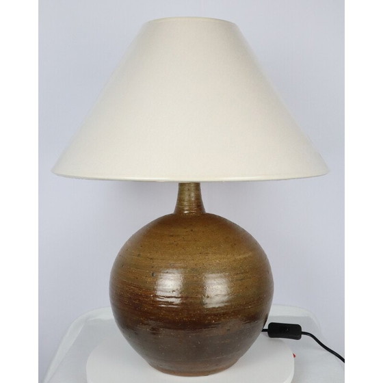 Image 1 of Vintage ceramic lamp by Alain Magne, 1960