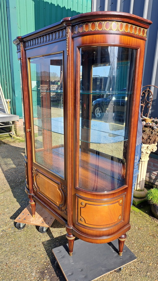 Classic Display Cabinet, Dinnerware Cabinet Dim. 140 x 50cm and 190cm High.