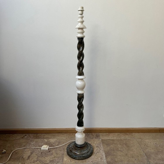 Image 1 of Coppia di lampade da terra in marmo d'epoca, Svezia 1950