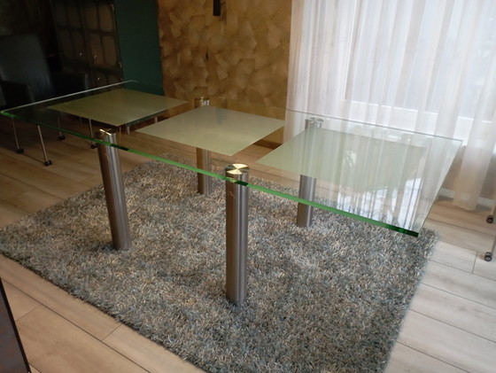 Image 1 of Modern Glass Dining Table