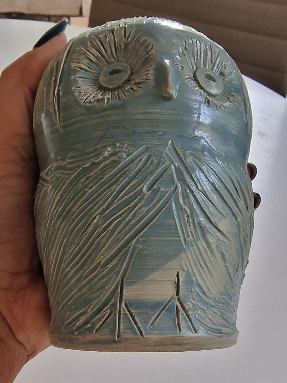 Image 1 of Gufo in ceramica d'epoca da studio
