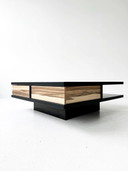 Solid wood coffee table
