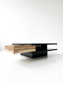 Solid wood coffee table