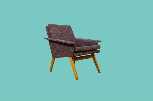 Mid-Century Armchair, 1960’S Czechoslovakia