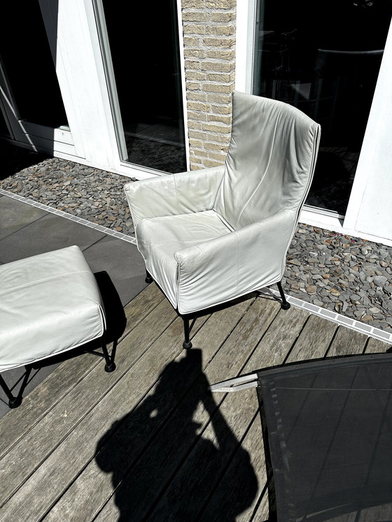 Image 1 of Montis Charly armchair with footstool