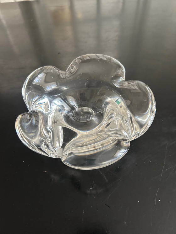 Image 1 of Daum Crystal Candleholder