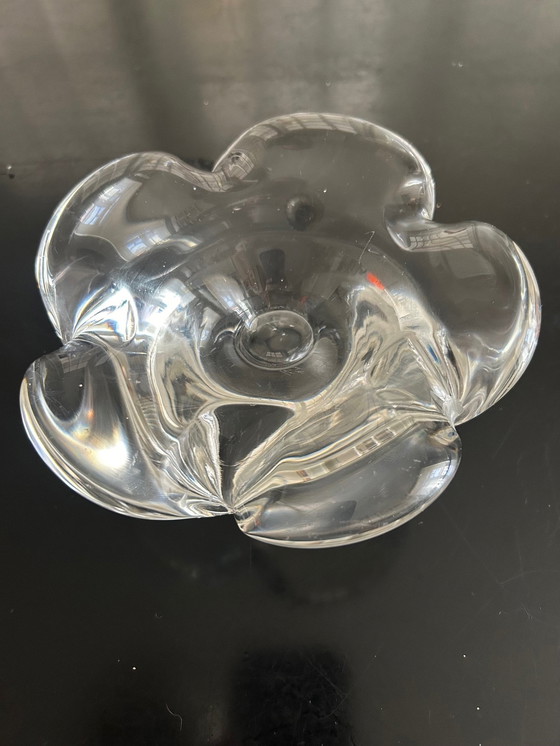 Image 1 of Daum Crystal Candleholder