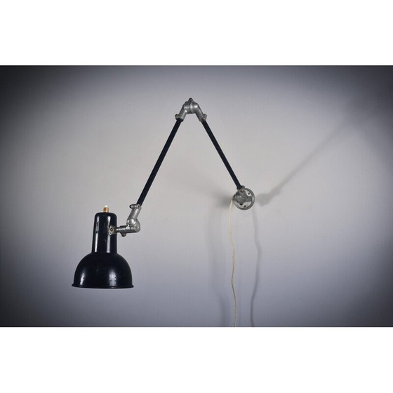 Image 1 of Vintage articulated architects wall lamp by Rijo, Denmark 1950s