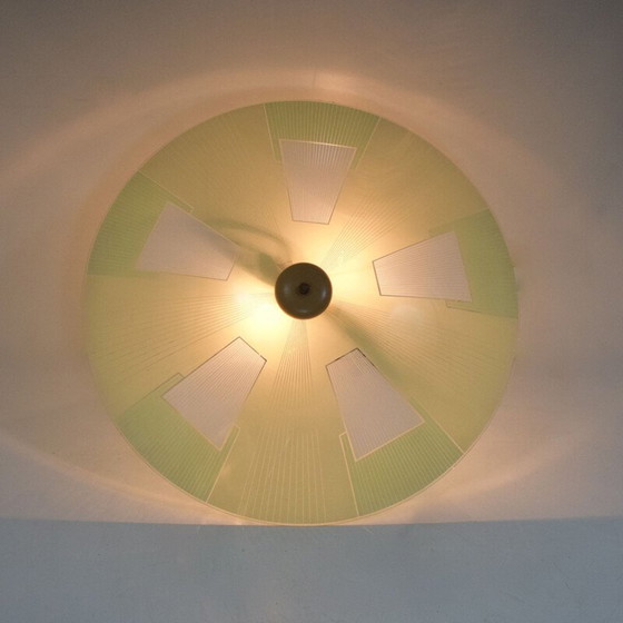 Image 1 of Pendente in vetro vintage, 1940