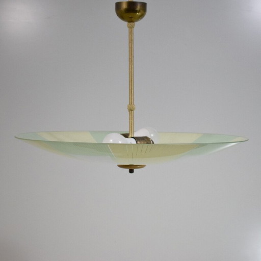 Vintage glass pendant, 1940