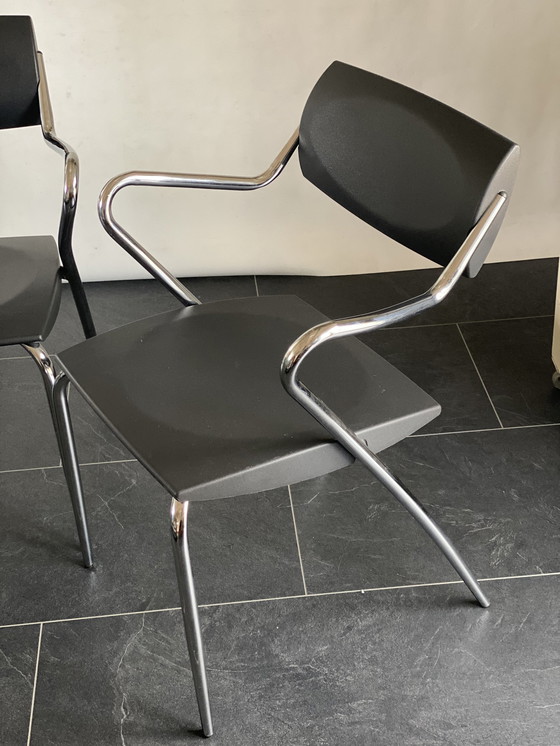 Image 1 of 2x Effezeta Luna Dining Chair