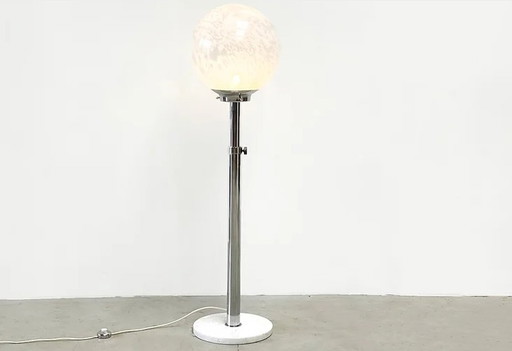 Mazzega glass floorlamp