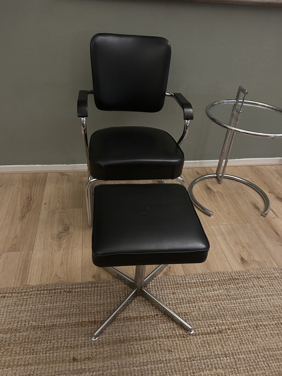 Image 1 of Paul Schuitema Armchair For Fana D3 Includes Footstool